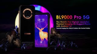 Blackview BL9000 Pro Official Introduction First Highestresolution Thermal Imaging 5G Rugged Phone [upl. by Julide691]