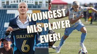 About Cavan SullivanMLSs Youngest Player Ever [upl. by Karee529]