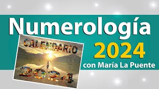 Numerología 2024 con María La Puente [upl. by Eimia]