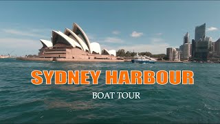 Sydney Harbour Boat Tour to Watsons Bay  Great Views of the City [upl. by Sabas]