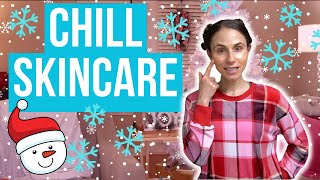 A Chill Skincare Vlog 🎄 [upl. by Eanad267]