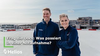 Frag die Docs Was passiert in der Notaufnahme Teil 1 [upl. by Innos]