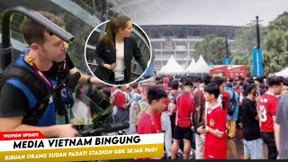 Fanatiknya Luar Biasa  Media Vietnam Tak Berhenti Hentinya Kagum Dengan Ultras Garuda [upl. by Nnoryt104]