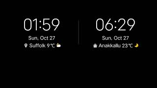 വായോ Clock തിരിച്ചു വയ്ക്കാംDay light saving UK [upl. by Suki812]