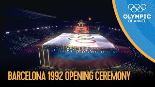 Barcelona 1992 Opening Ceremony  Full Length  Barcelona 1992 Replays [upl. by Wilscam]