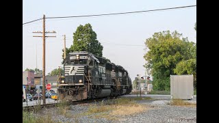 Griffith And Chesterton Railfanning  Day One Part One 71124 [upl. by Ahsiyk]