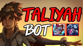 Season 11 Taliyah Bot Guide  Best Runes amp Builds  League of Legends Gameplay Tutorial [upl. by Eisiam]