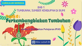 TOPIK C  PERKEMBANGBIAKAN TUMBUHAN  BAB 1  KELAS 4 SD  MUATAN PELAJARAN IPAS [upl. by Alletniuq358]