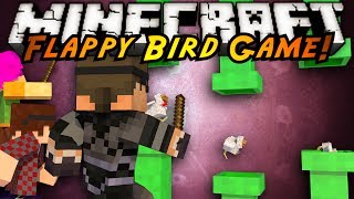 Minecraft MiniGame  FLAPPY BIRD [upl. by Adiaros]