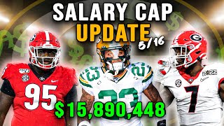 Green Bay Packers Salary Cap Update 516  PostDraft [upl. by Price]