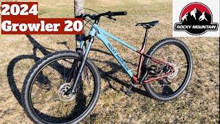 BEST HARDTAIL OF THE YEAR  First Look at the 2024 ROCKY MOUNTAIN GROWLER 20 [upl. by Ahk]