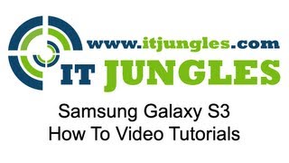 Samsung Galaxy S3 How to Change Vibration Pattern [upl. by Golding]