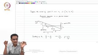 Lec 10  Projective Transformation [upl. by Hasty]