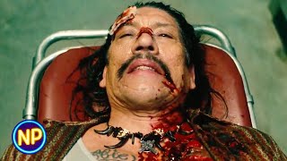 Dannny Trejo Escapes From the Hospital  Machete 2010  Now Playing [upl. by Capon]