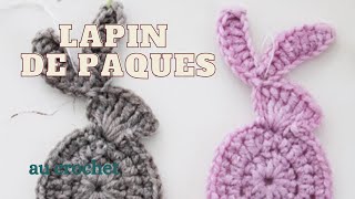 CROCHET  Comment faire un petit lapin de pâques [upl. by Winikka191]