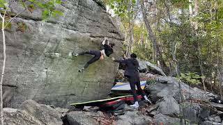 vámanos v6  short creek right  new river gorge [upl. by Campagna]