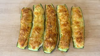 Zucchine ripiene al forno Più buone del mondo [upl. by Berlyn]