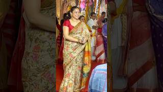 Sumona Chakravarti Celebrate Sindoor Khela amp Dussehra durgapuja [upl. by Ericka]