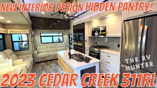 2023 Cedar Creek 311RL  NEW 2023 DECOR  Rear Living 5th Wheel [upl. by Noseyt]