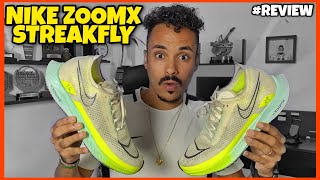 NIKE ZOOMX STREAKFLY será o melhor tênis sem placa   REVIEW [upl. by Yekcim]