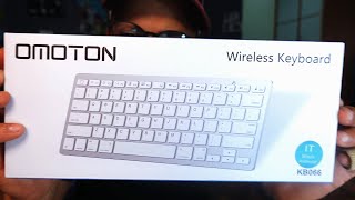 UNBOXING TASTIERA BLUETOOTH OMOTON [upl. by Atileda]