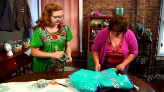 How To Create a Duct Tape Dress Form for Crochet Projects with Marly Bird [upl. by Mages376]