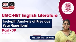 PYQs Discussion Part9  English Literature  Drishti Teaching Exams [upl. by Akinas]