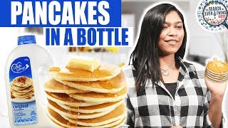 Pancakes in a Bottle  HOW IT WORKS Ep 2  5min Pancakes [upl. by Nylle]