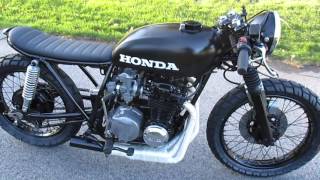 1978 cb550 cafe racer [upl. by Harald832]