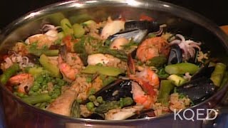 Paella Recipe  Jacques Pépin Todays Gourmet  KQED [upl. by Sirron513]