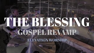 The Blessing  Gospel Revamp  Elevation Worship  Drum Cover  Jazmin English [upl. by Aziul]