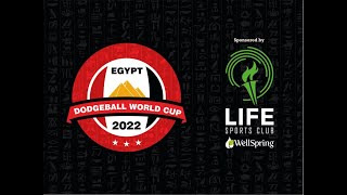 Dodgeball World Cup 2022  Men  Final  Egypt vs Malaysia  Closing Ceremony [upl. by Trinatte324]