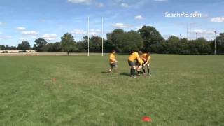 Rugby Drill  Box Lineout Drill [upl. by Justicz162]