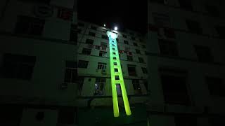 Custom Digital Inflatables Ladder for WhiteNight Stagedesign AdvertisingInflatable Decoration [upl. by Ennelram]