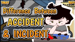 Difference between ACCIDENT and INCIDENT philippines criminology  Animation [upl. by Aleihs397]