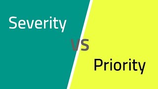 priority vs severity  Arabic [upl. by Sacrod]