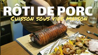 Rôti d’épaule de porc  cuisson à basse température  sous vide à la maison [upl. by Katheryn874]