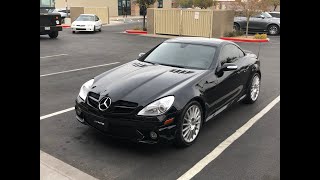 2008 Mercedes SLK55 AMG Exhaust Sound [upl. by Losiram]