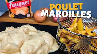 LE POULET AU MAROILLES Recette du Nord  Nice2MeatU [upl. by Anairda338]