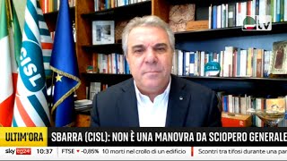 Luigi Sbarra ospite della trasmissione Start a SkyTg24 [upl. by Eachelle280]