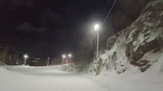 Night Skiing at Ski Bromont [upl. by Fasta]