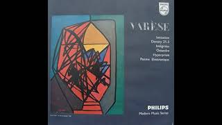 Edgard Varèse quotPoème électroniquequot First recording 1960 Philips [upl. by Doug499]