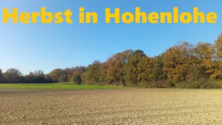 Herbst in Hohenlohe  Vellberg  Obersontheim  Hausen  Ummenhofen  Untersontheim [upl. by Ydnew]