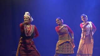 Assamese Folk Dance  Stage performance [upl. by Anid188]