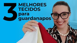 3 Melhores Tecidos para Guardanapos  Fê Cordeiro [upl. by Rustie969]