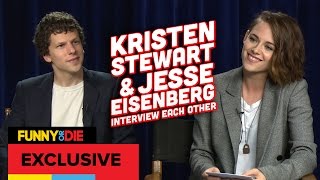 Kristen Stewart and Jesse Eisenbergs Awkward Interview [upl. by Thorn521]