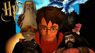 Harry Potter and the philosophers stone  All cutscenes Full game movie PS2 [upl. by Nozicka]