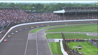 2013 Indy 500  JR Hildebrand Crash [upl. by Nedra]