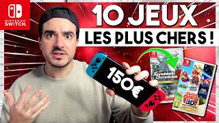 Les 10 JEUX LES PLUS CHERS de la Nintendo Switch [upl. by Swen]