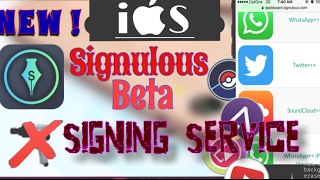 SIGNULOUS New Signing Service For iOS amp Apple TV  Beta Review [upl. by Nilerual580]